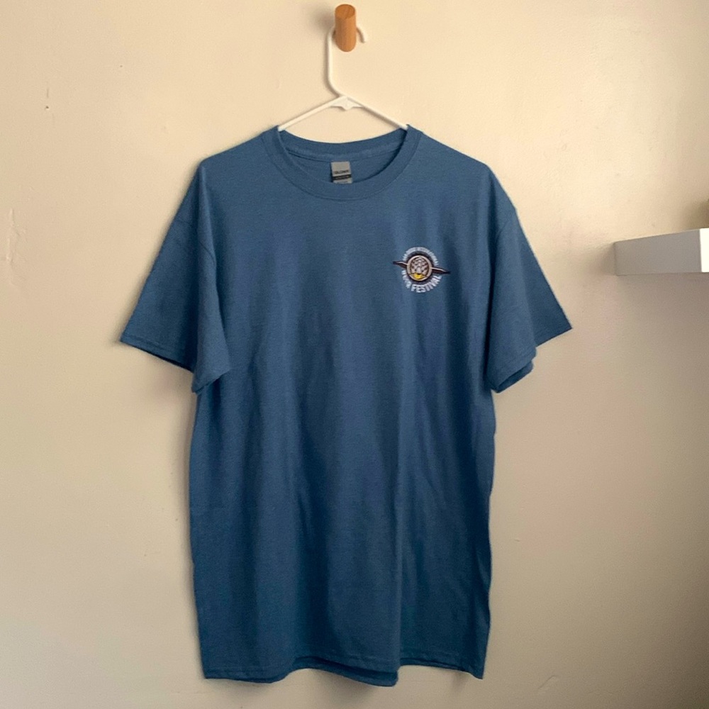 50/50 Cotton polyester Soft Blue Craftbeer T-shirt